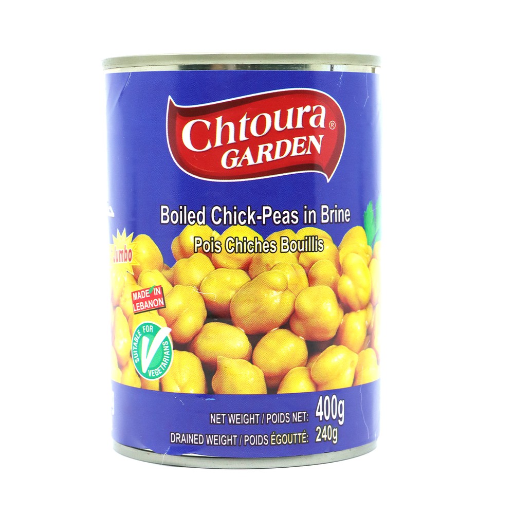 Chtoura Peas Chick Boiled 420G