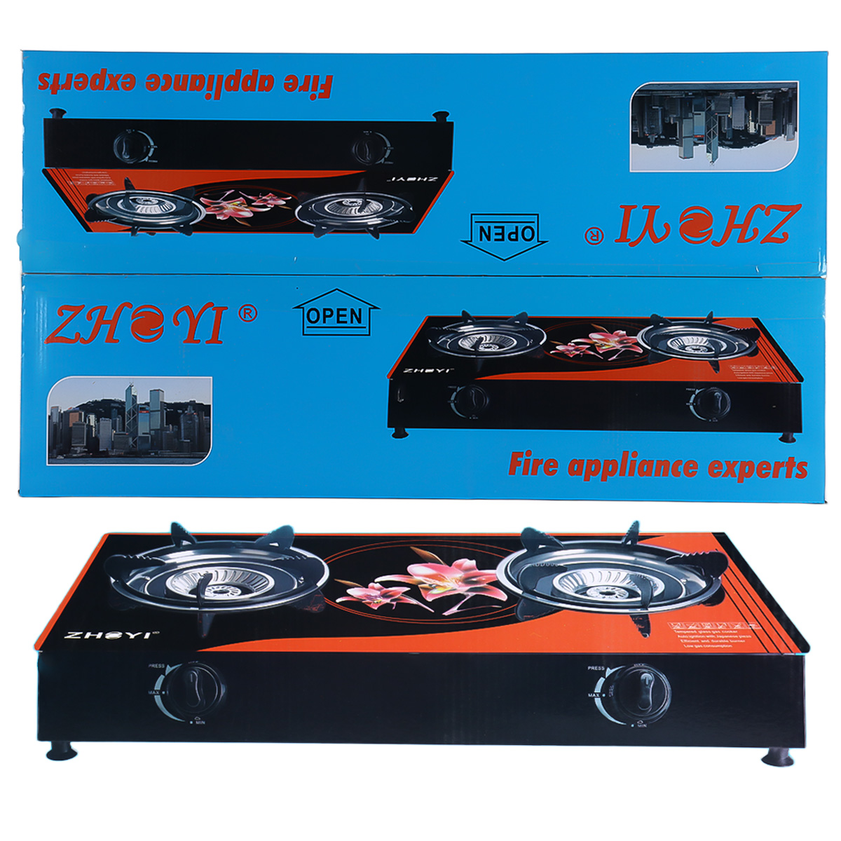 Glass Stove 2 Burner