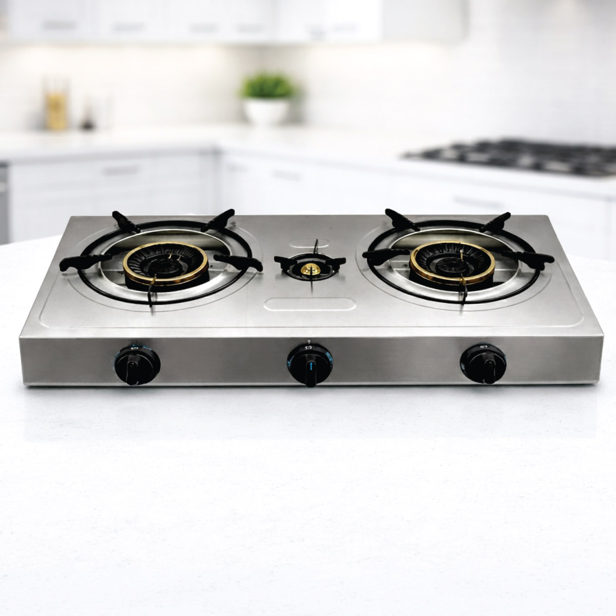 Metal Gas Stove 3 Burner