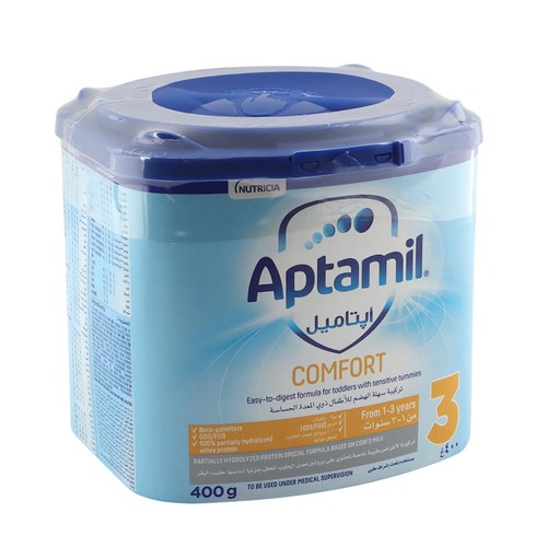 Aptamil Comfort 3 Toddlers Formula with Sensitive Tummies 400g from 13 Years