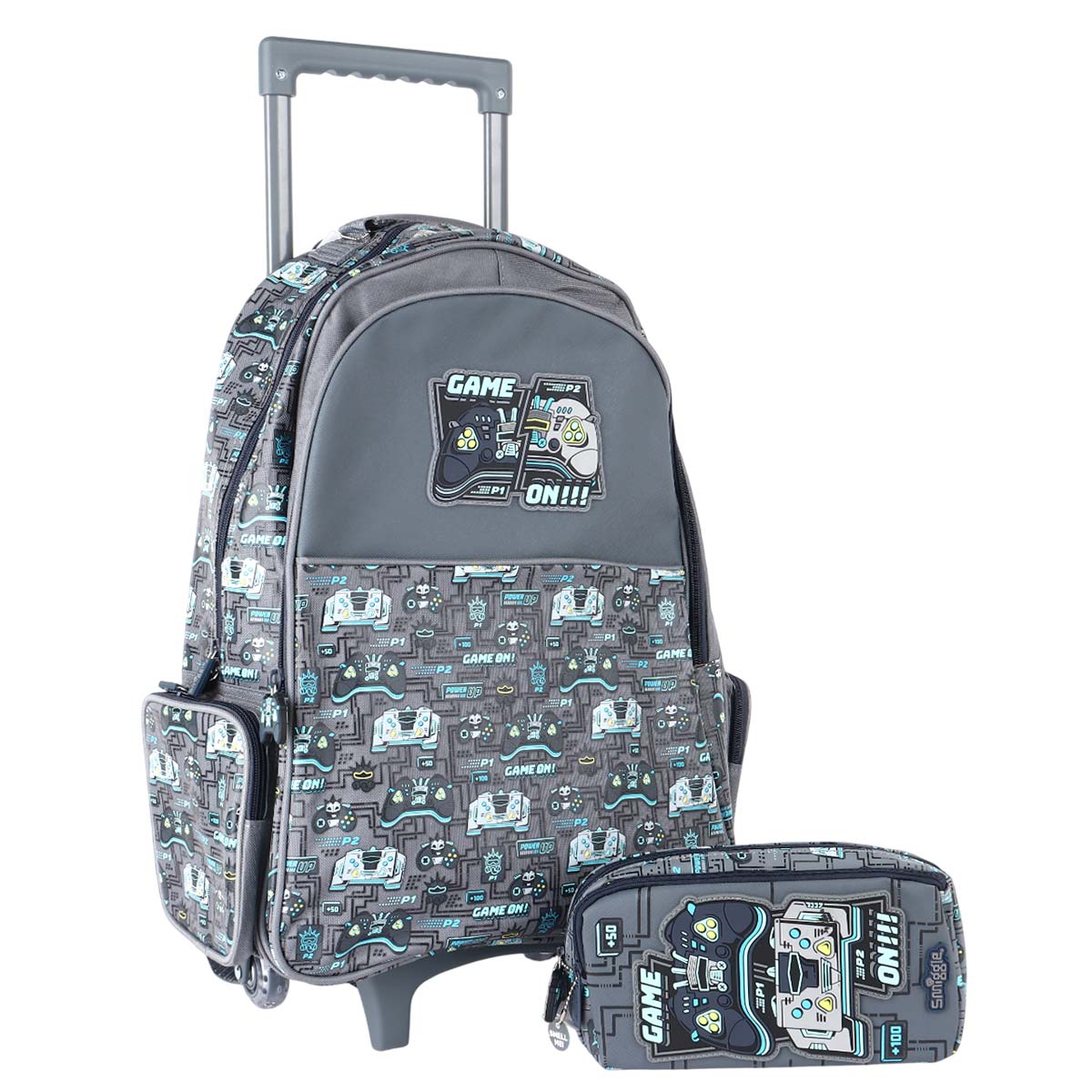 Kids Trolley Bag With Pencil Case