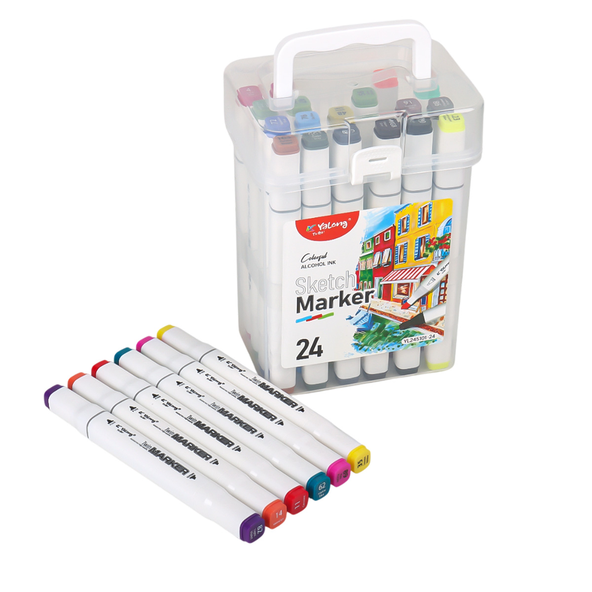 Yalong Sketch Marker 24 Pieces
