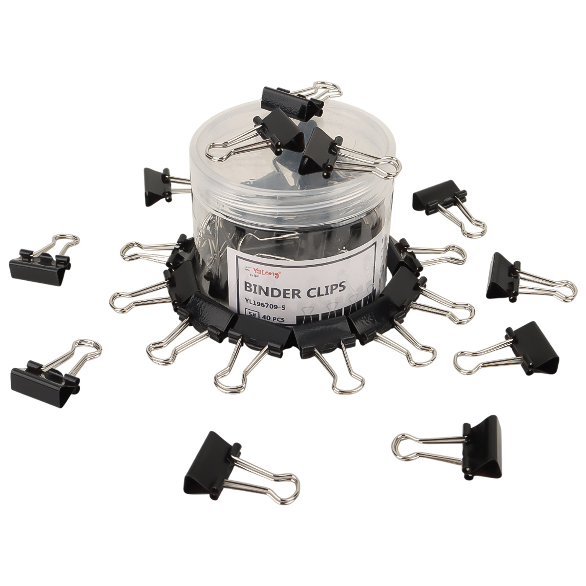 Yalong Binder Clip 40 Pieces