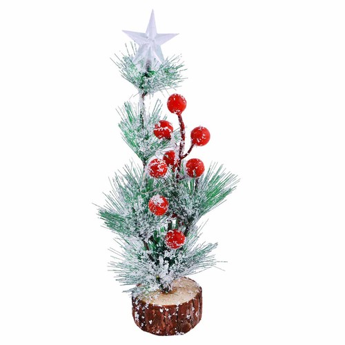 Mini Christmas Decoration Tree With Snow