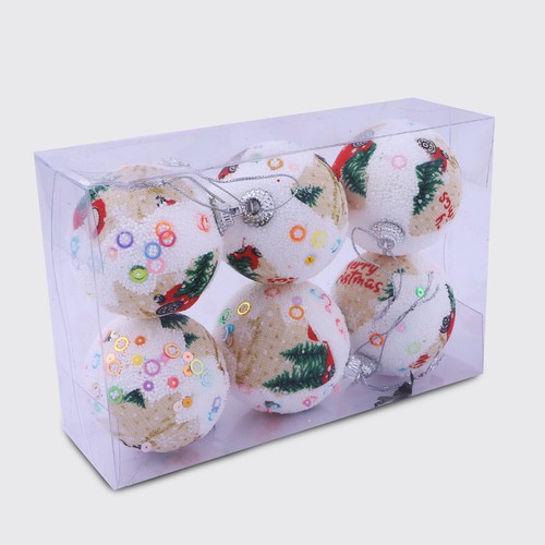 Christmas Decoration Bauble White