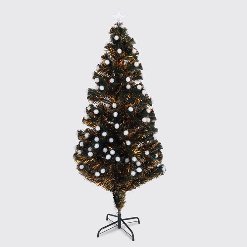 Christmas Indoor Decoration Tree Green & Gold 150cm