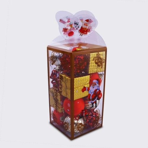 Christmas Decoration Bauble Red & Gold