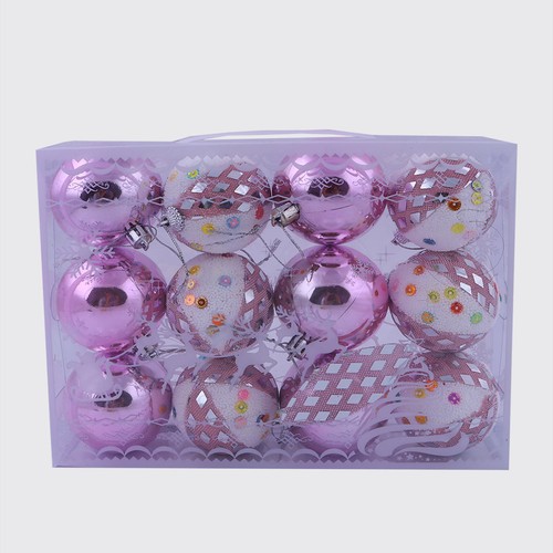 Christmas Decoration Bauble Purple