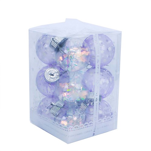Christmas Decoration Bauble Purple