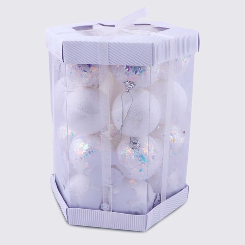 Christmas Decoration Bauble White