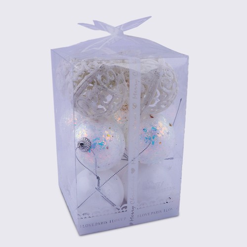 Christmas Decoration Bauble White