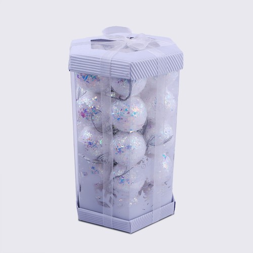 Christmas Decoration Bauble White