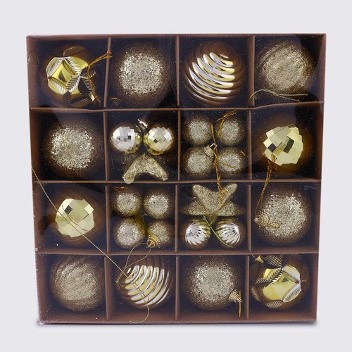 Christmas Decoration Bauble Gold