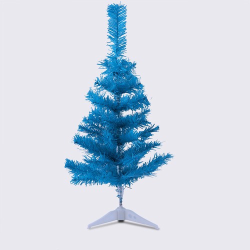 Christmas Decoration Tree With Stand 60cm Blue
