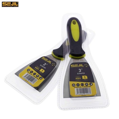 Scraper With Rubber Handle