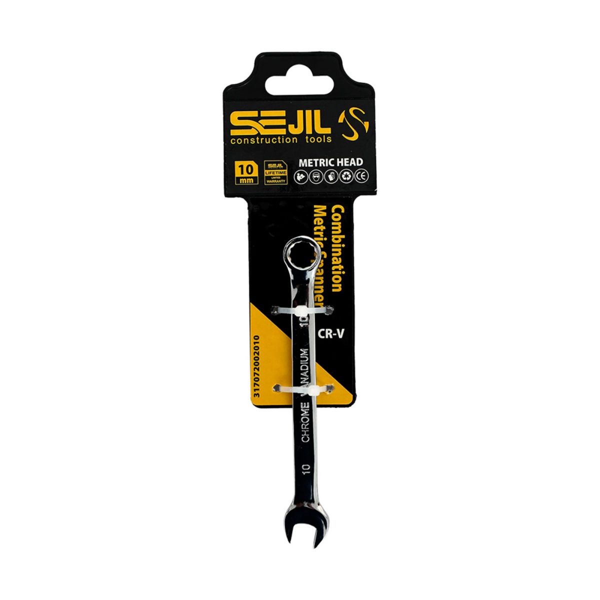 Sejil 10mm Fix Head Ratcheting Combination Wrench