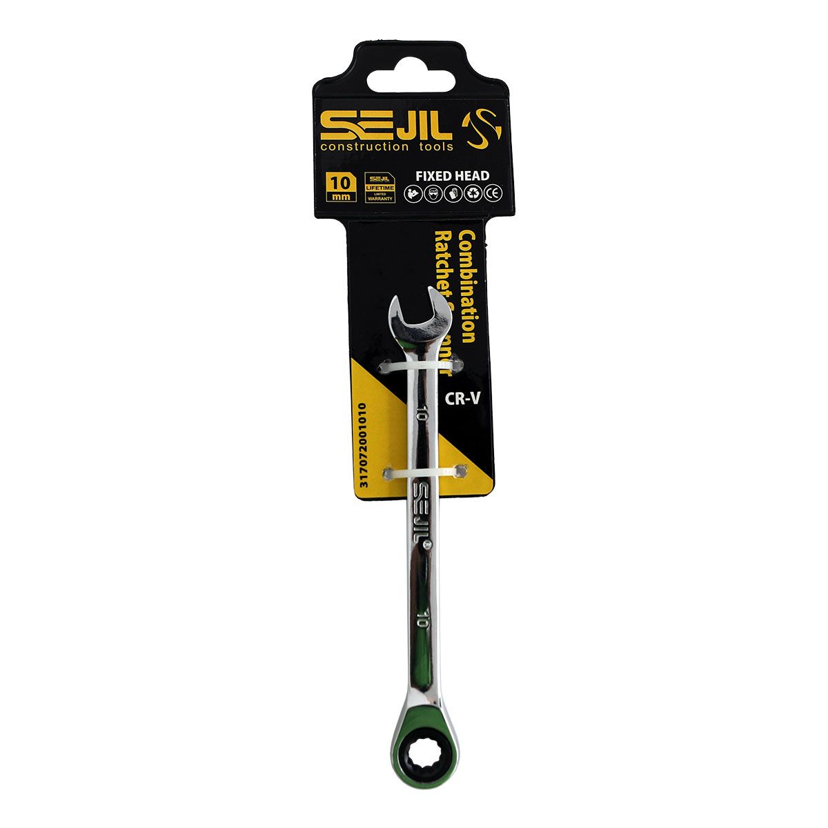 Fixed Ratchet Wrench 10mm