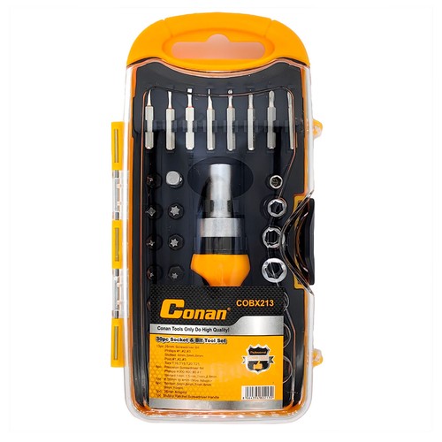 Conan Socket & Bit Tool 23 Pieces Set COBX213
