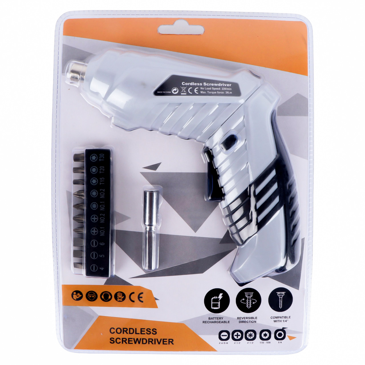 Cordless Rechargeable Screwdriver  B-002
