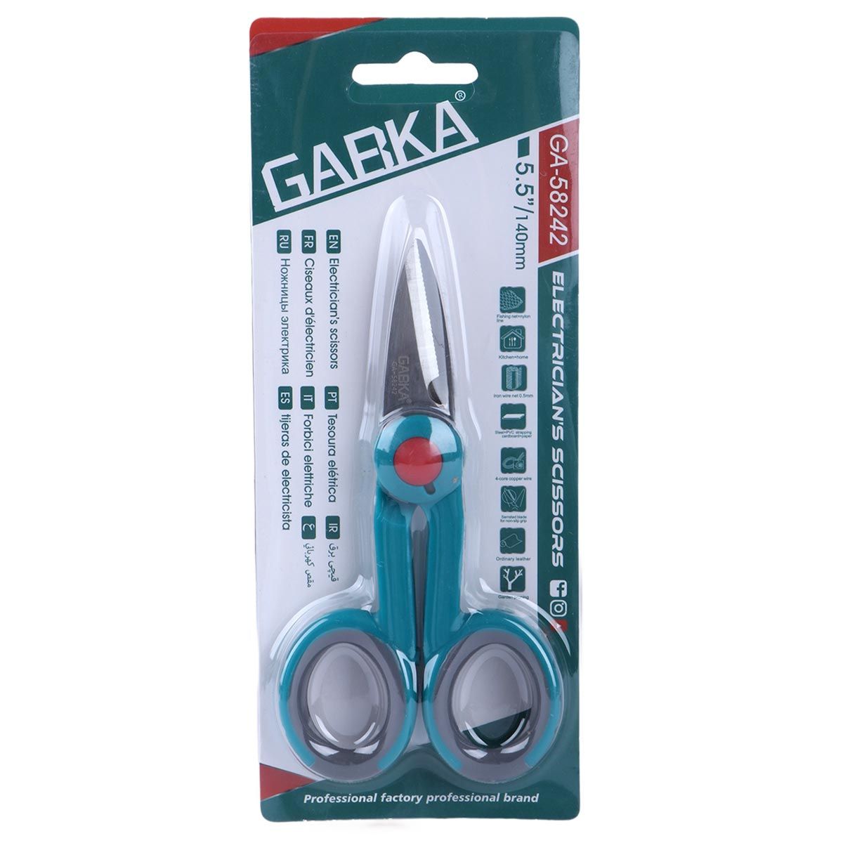 GABKA Electrician Scissor GA-58242