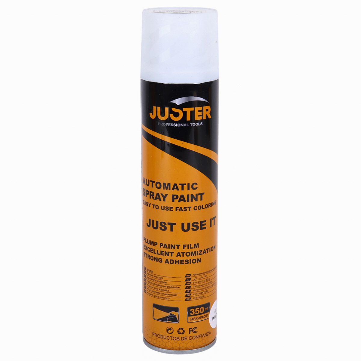 Juster Automatic Spray Paint 350ml White 14212JLD99001