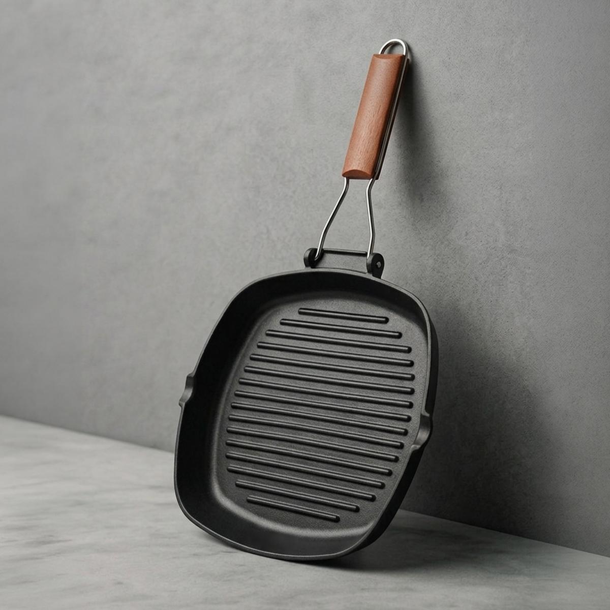 Square Grill Pan Non Stick BX01 24X28