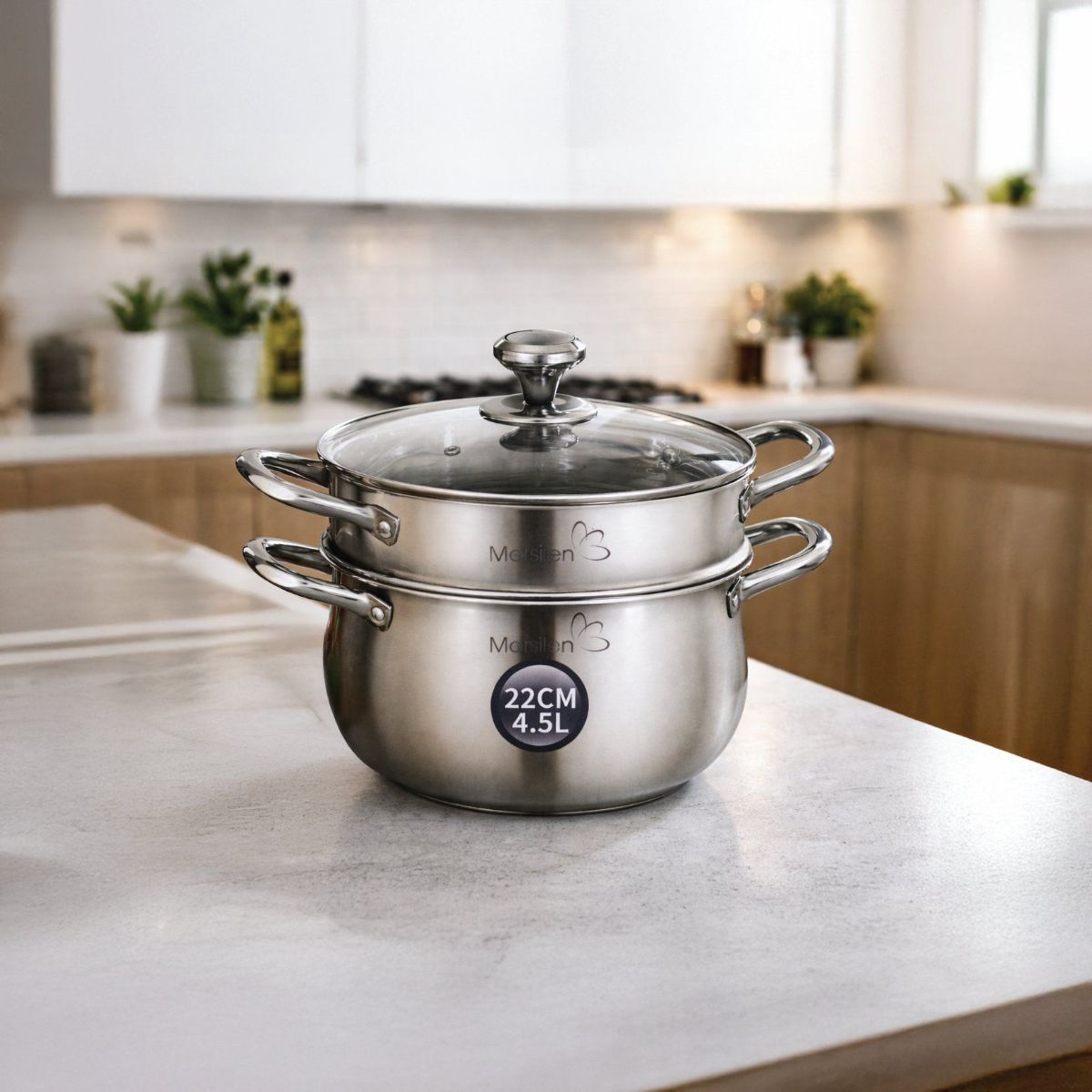 24Cm Steamer S/Steel
