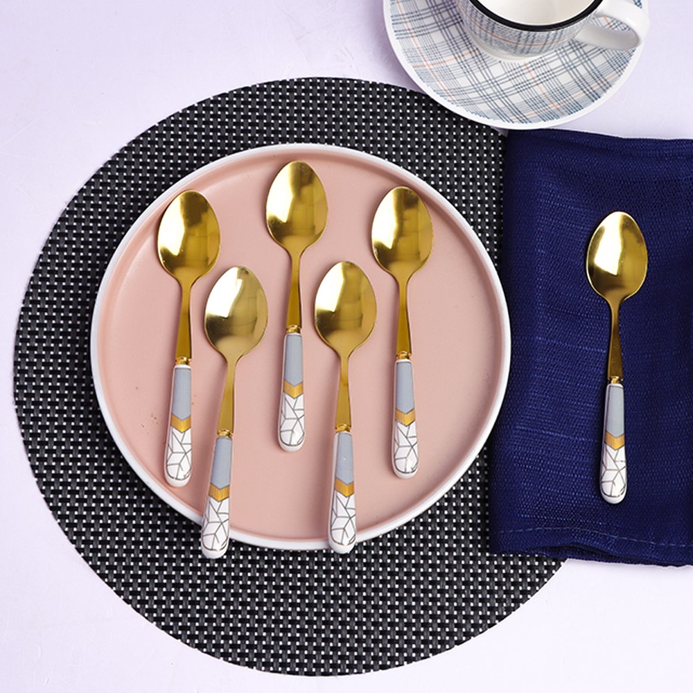 6 Pcs Tea Spoon