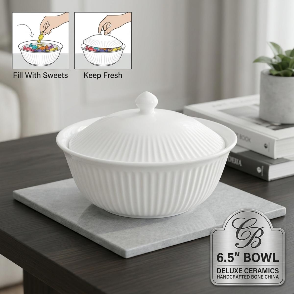 Candy Dish Ceramic