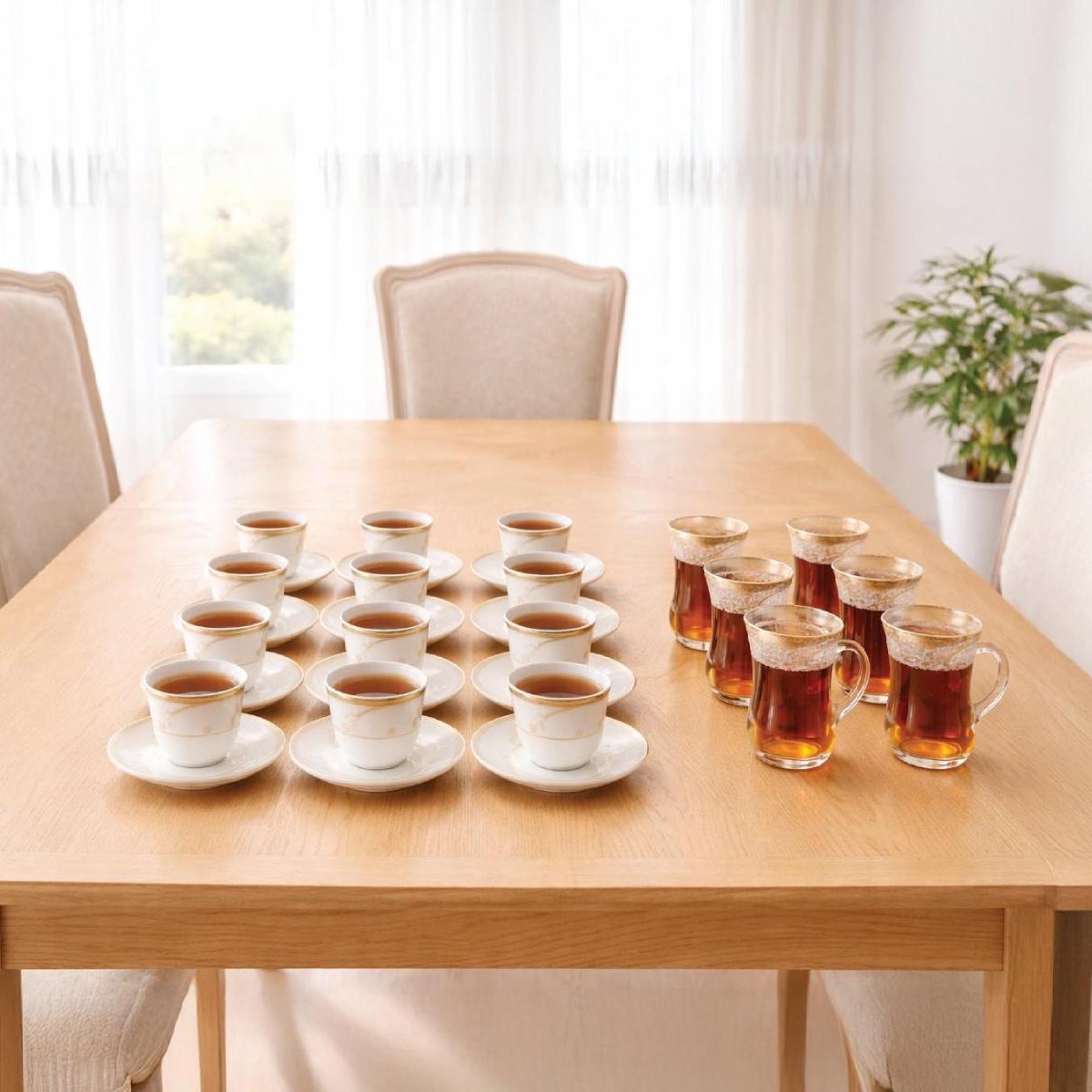 36Pcs Istiken Set Glass