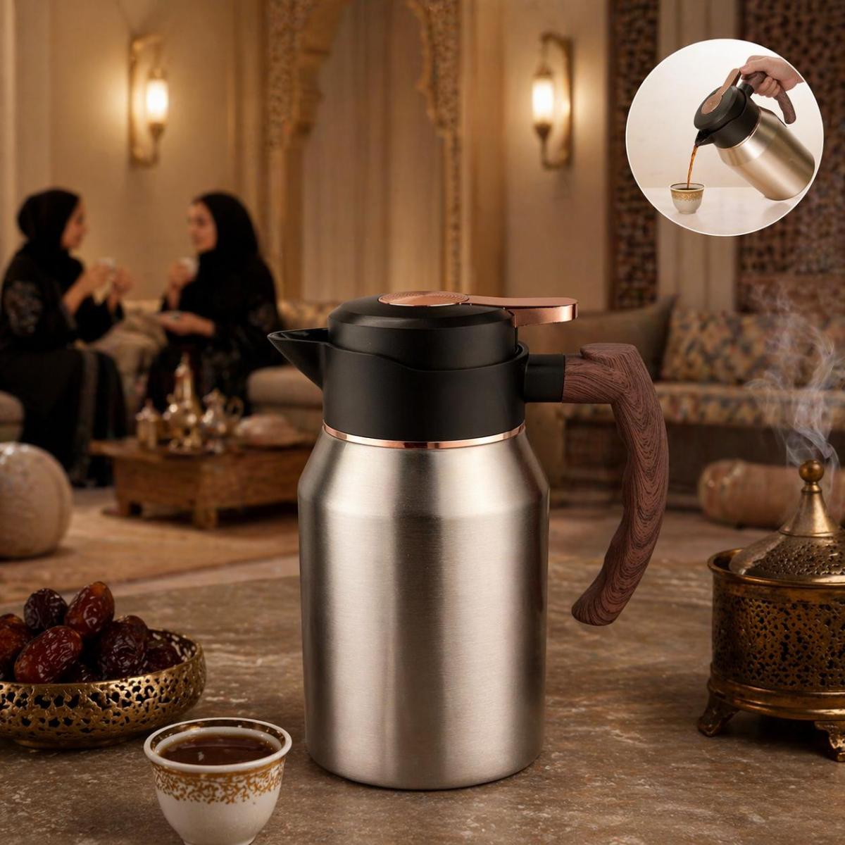 1.8L S/Steel Flask