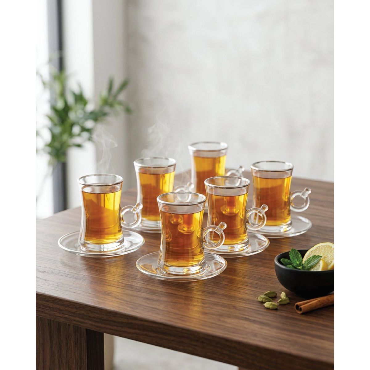 Glass Istiken Set 6 Pieces