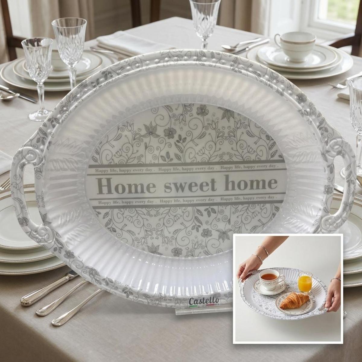 Oval Melamine Plater