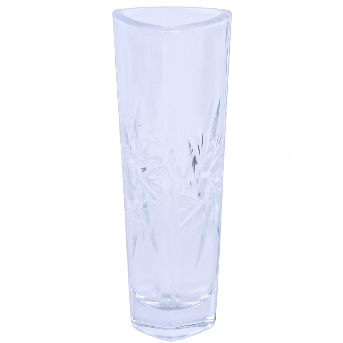 Glass Vase Clear 18cm