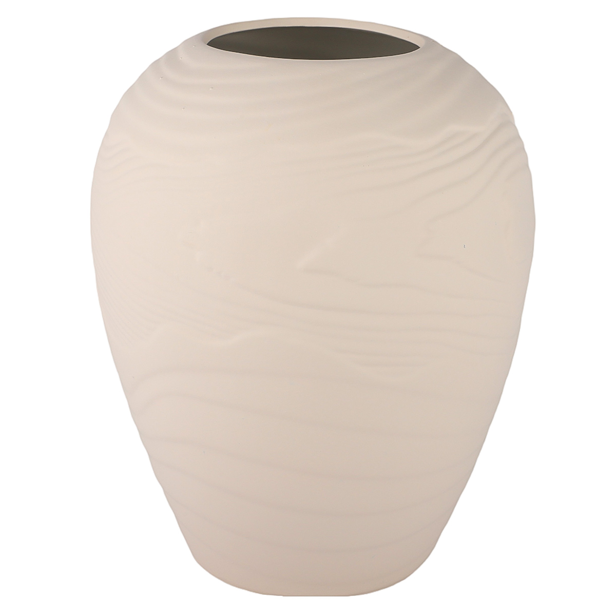 Flower Ceramic Base Beige