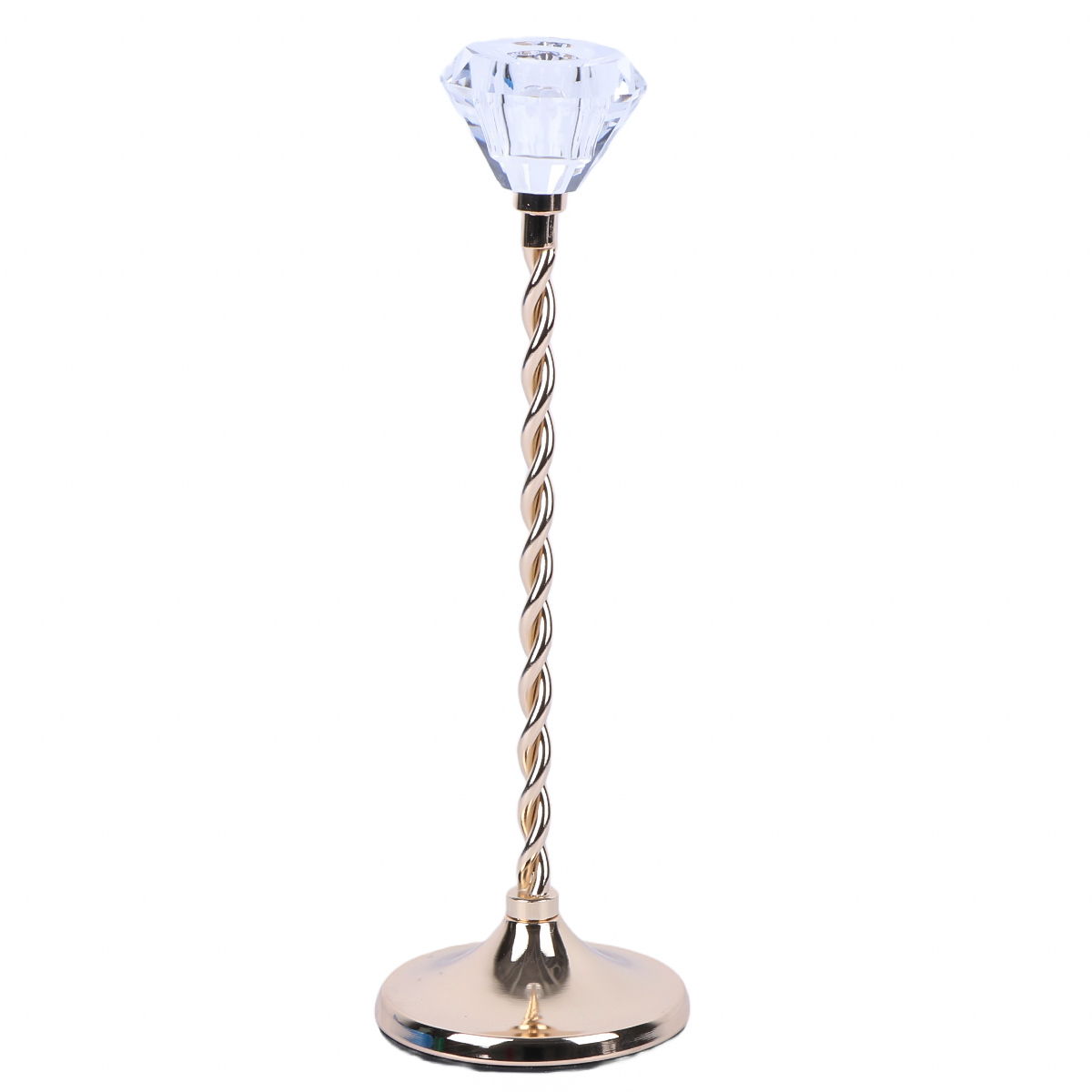 Metal Candle Holder Medium Stirrer Gold