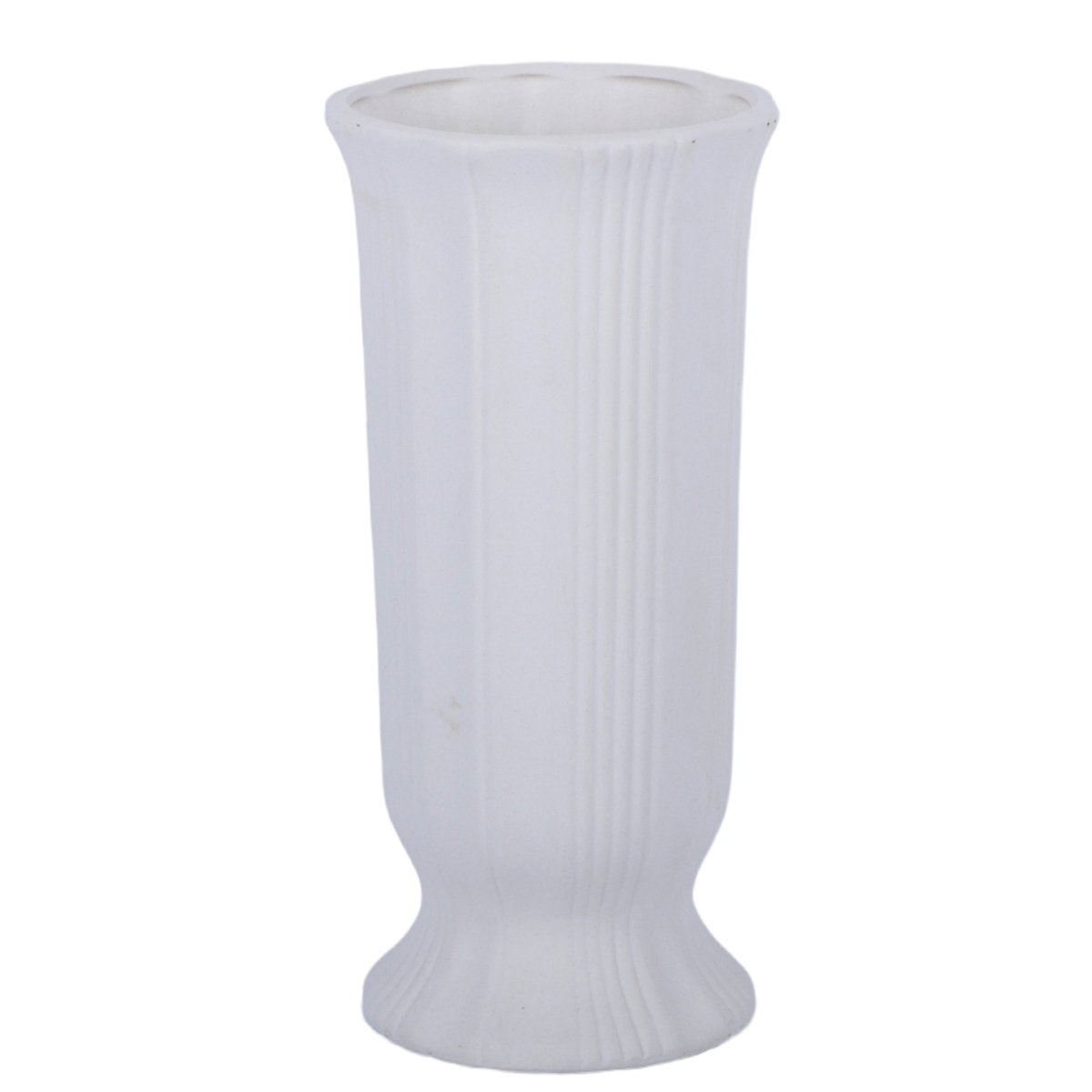 Ceramic Flower Vase White