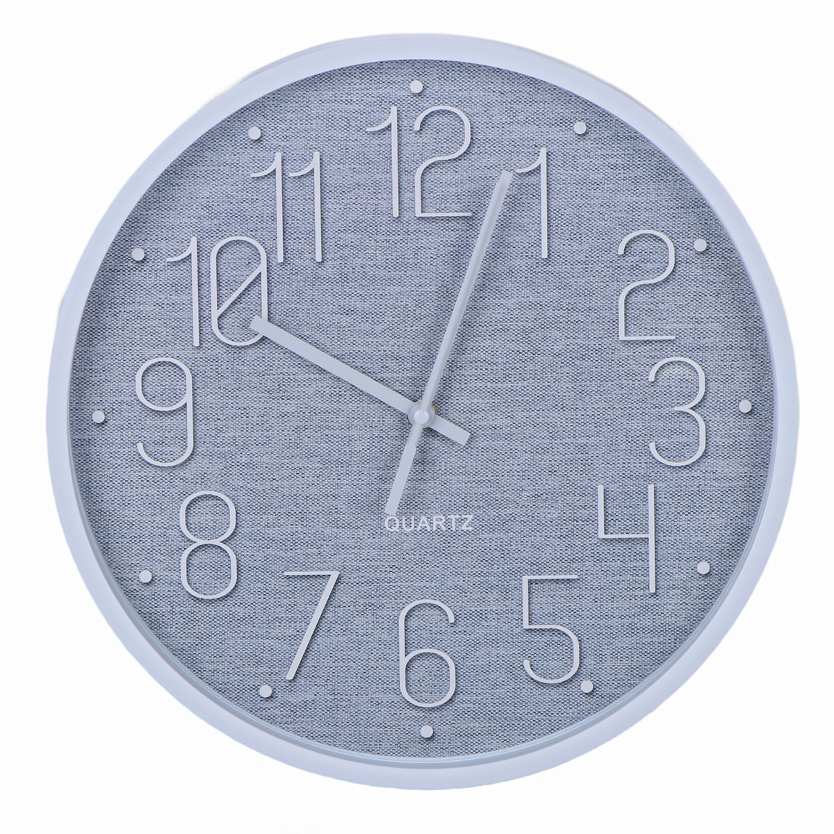 Quartz Wall Clock White
