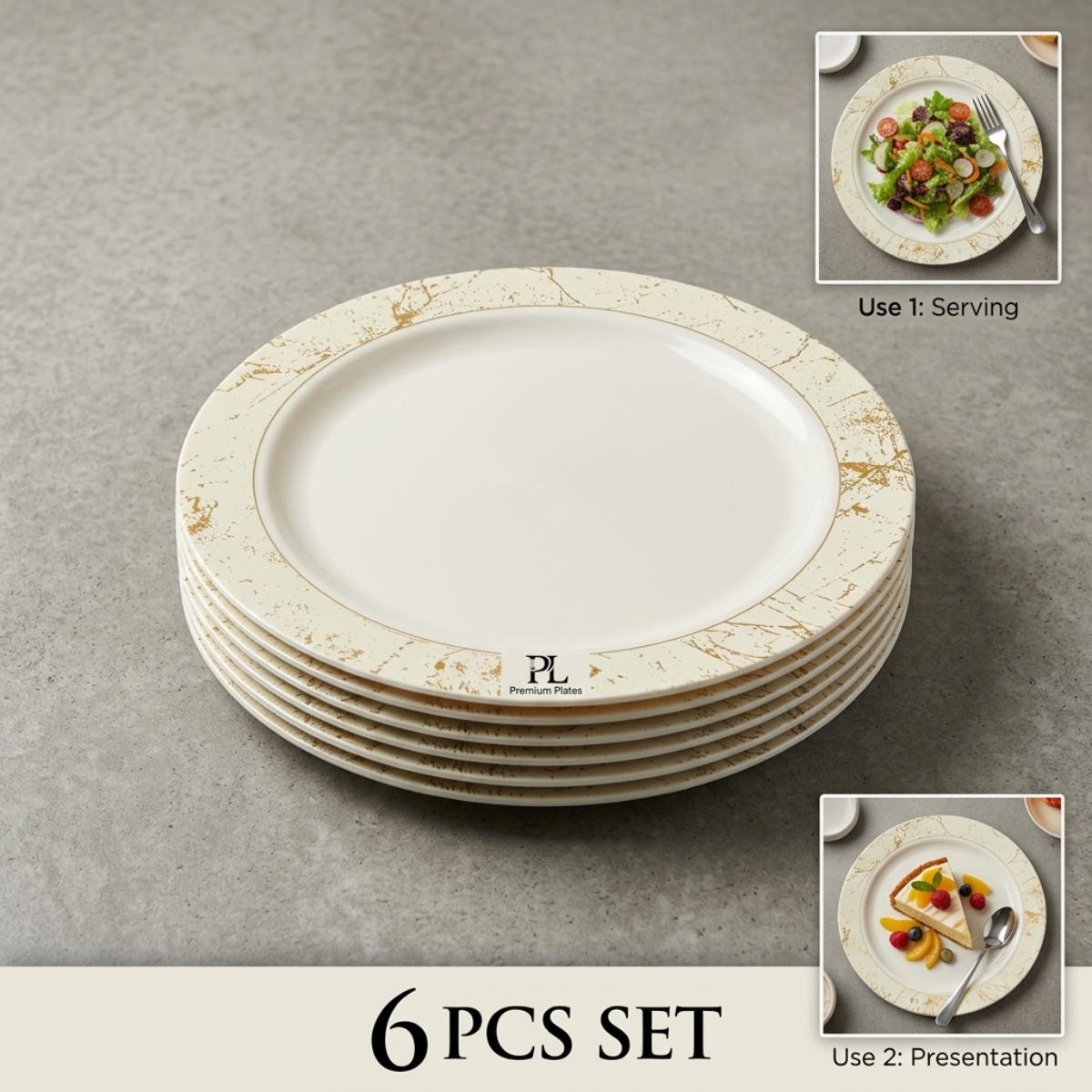 Disposable Plate 7 6Pcs