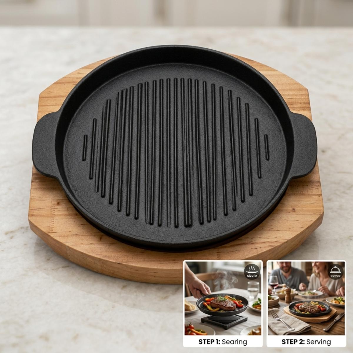 22Cm Sizzling Grill Plate