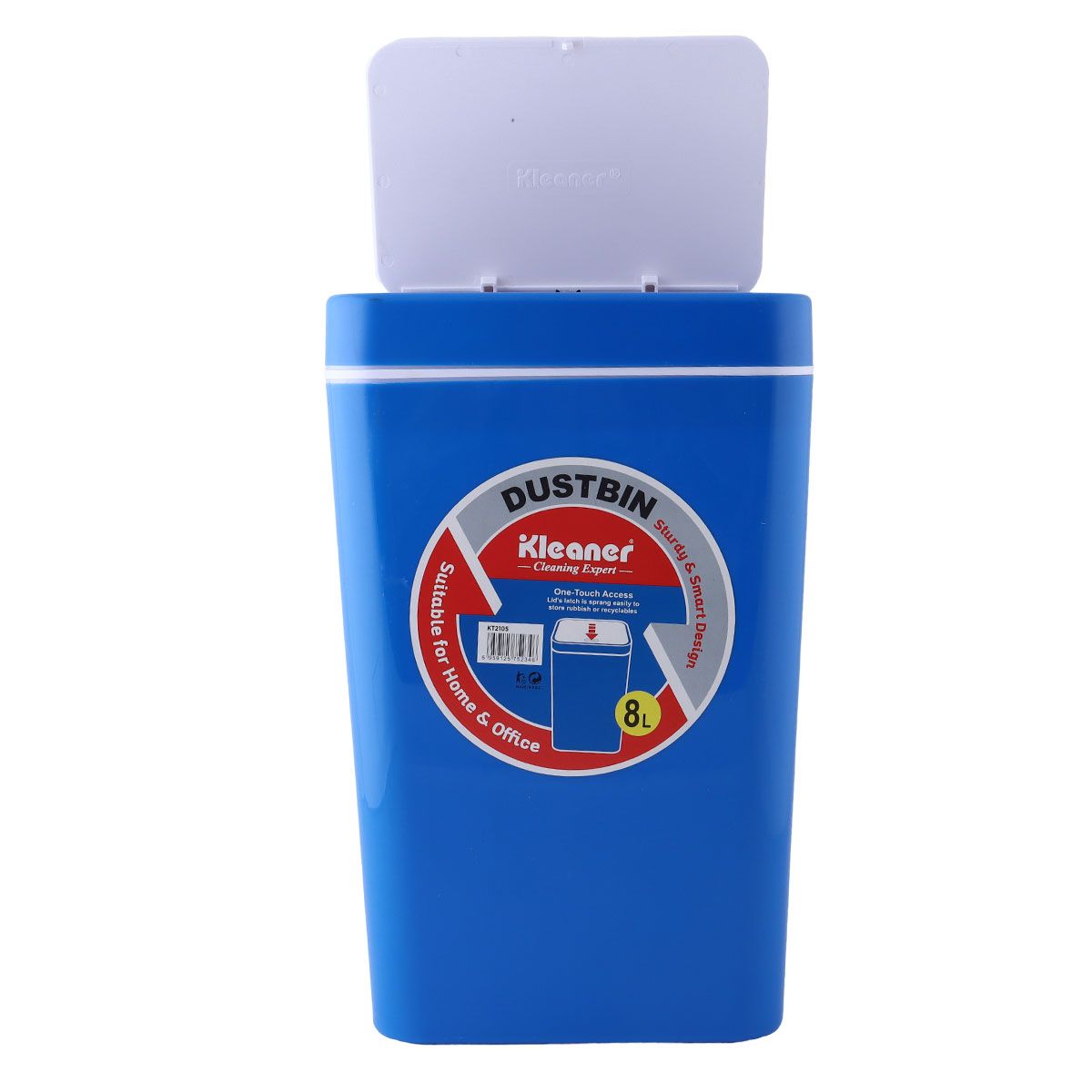 Plastic Dust Bin, 8L