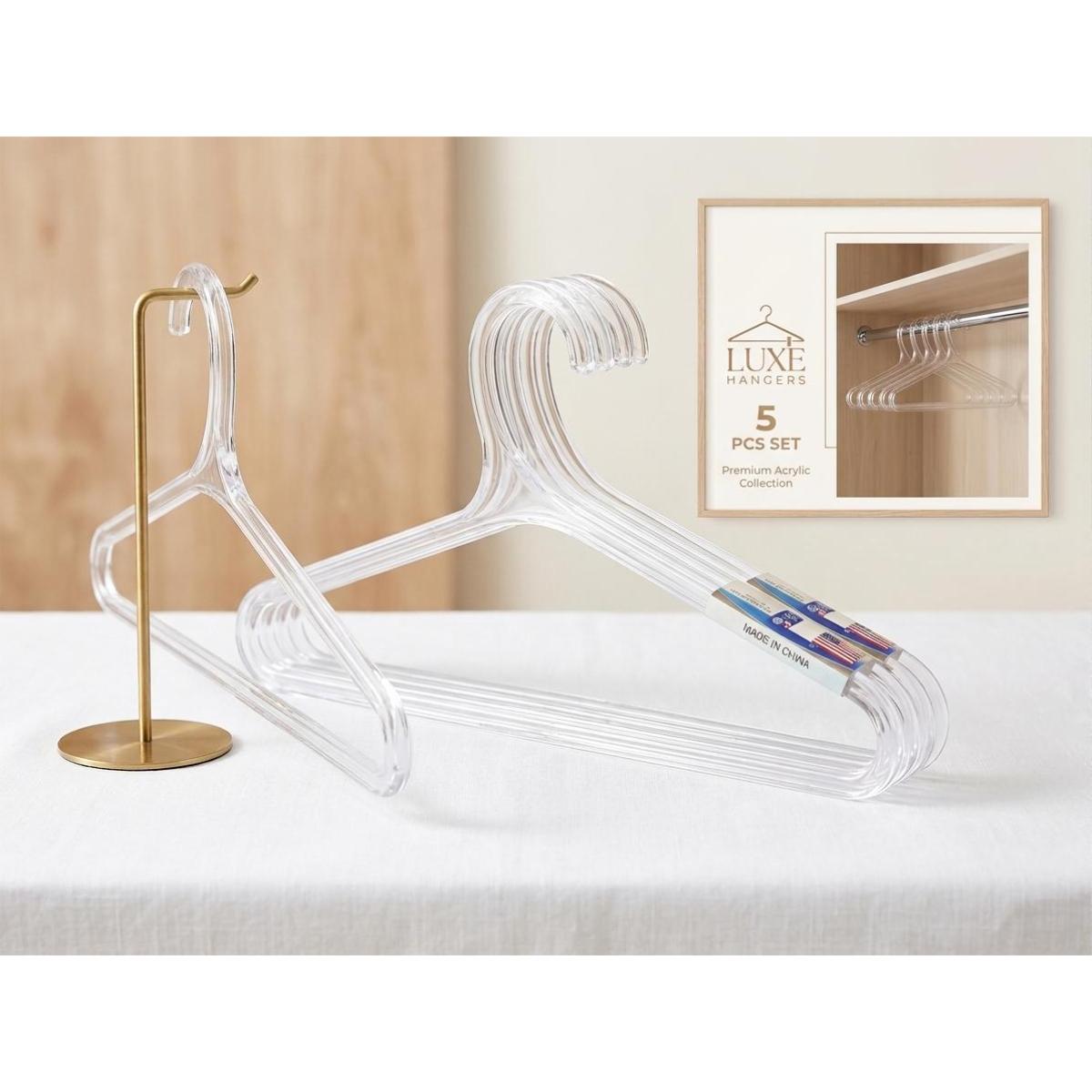 5Pcs Hanger Plastic 2 Colour