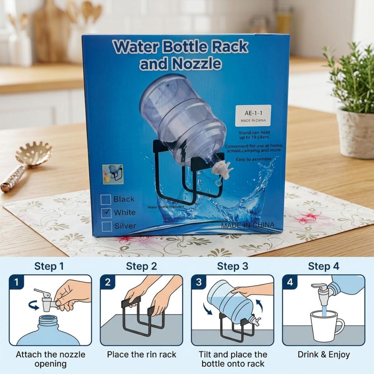 Water Bottle Rack