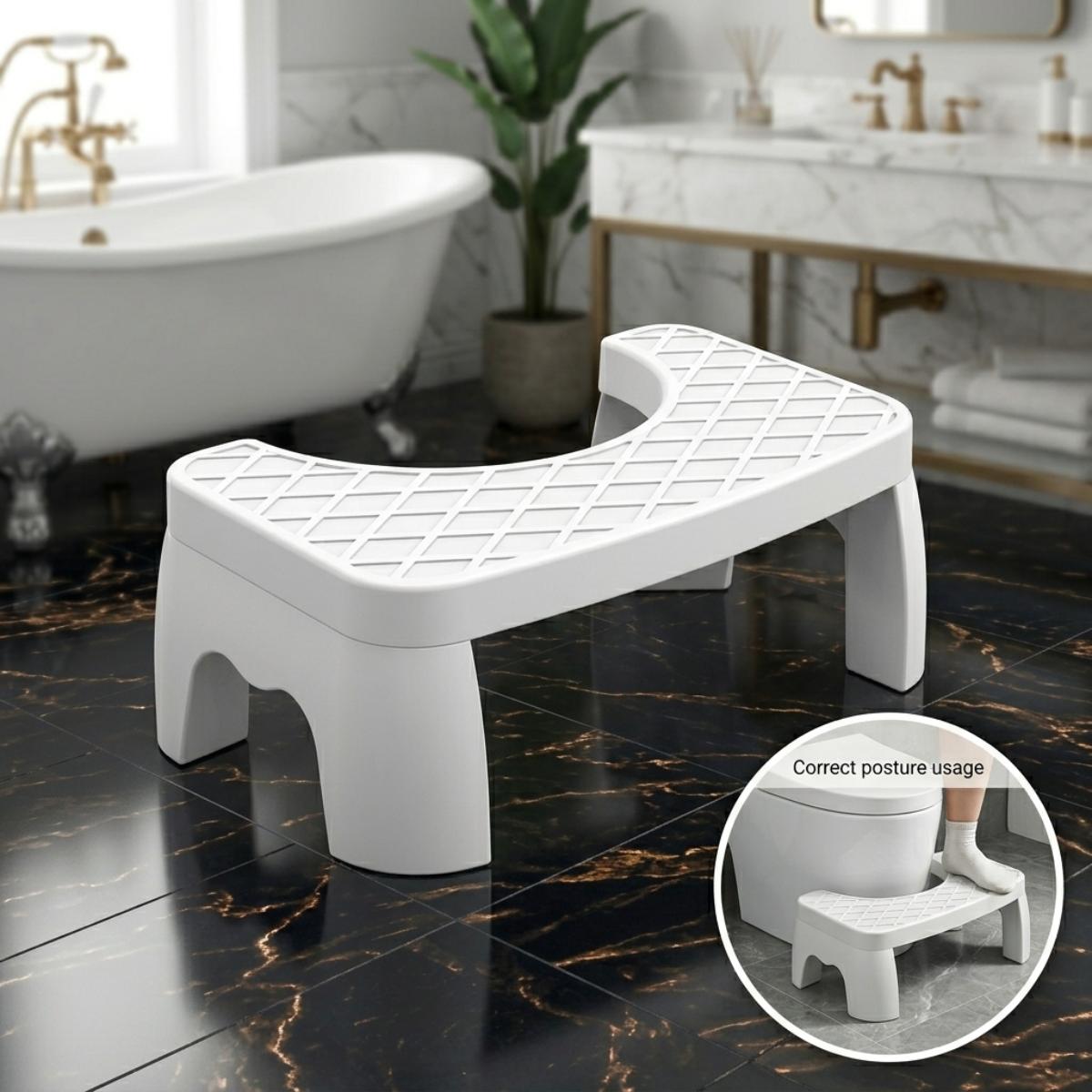 Stp-Bathroom Toilet Stool