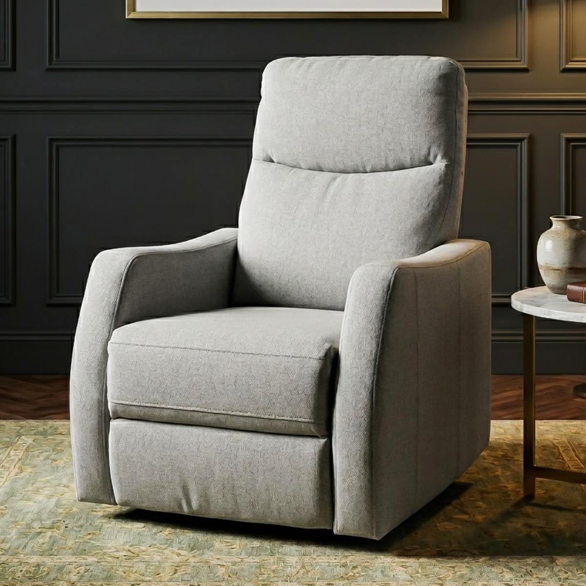 Single Recliner Grey