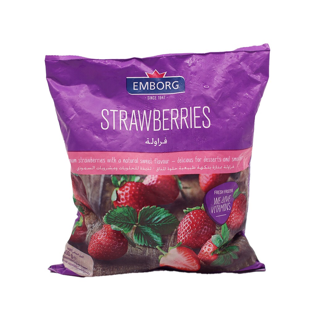 Emborg Fz Strawberries 450Gm