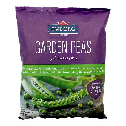 Emborg Fz Peas Garden 450Gm