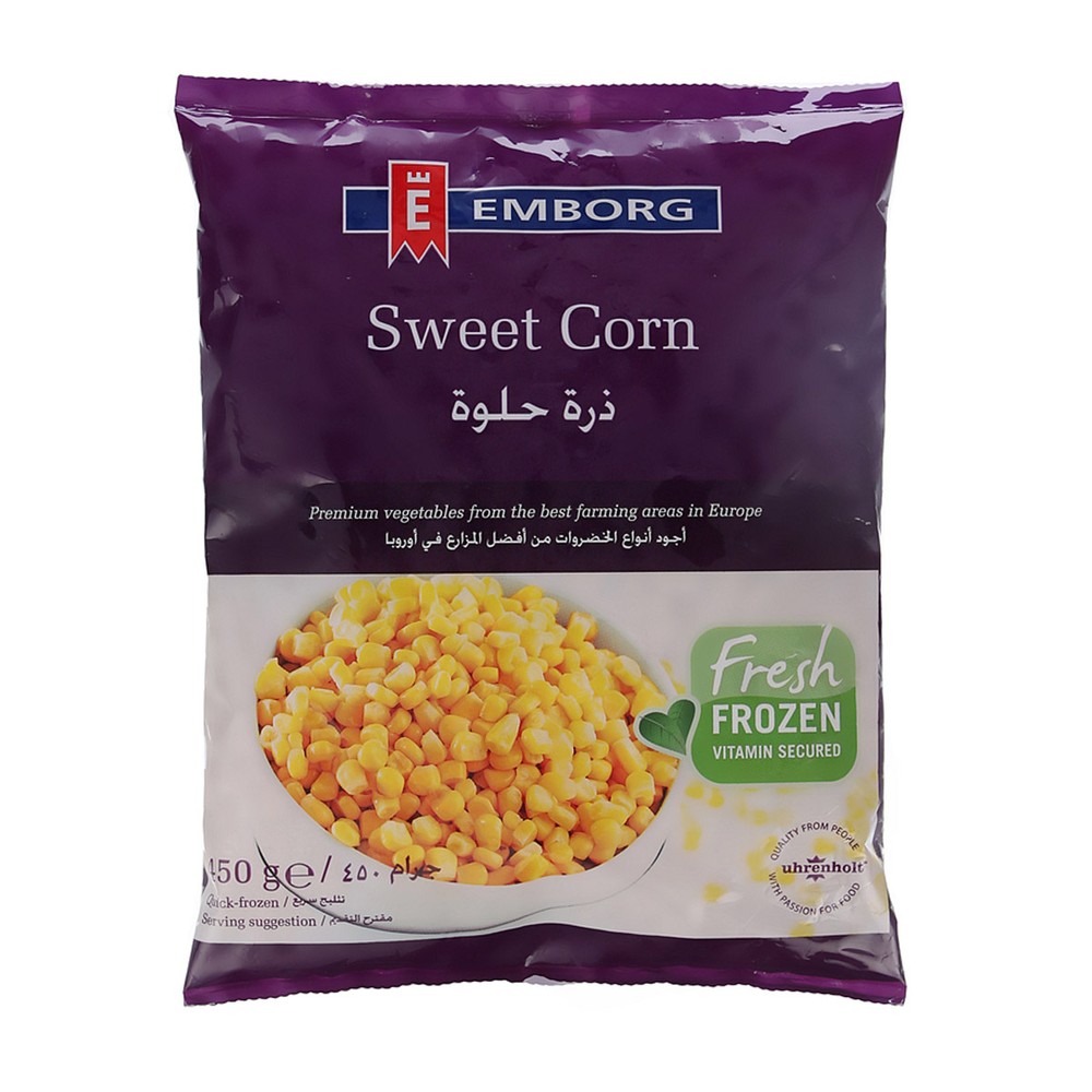 Emborg Fz Corn Sweet 450Gm