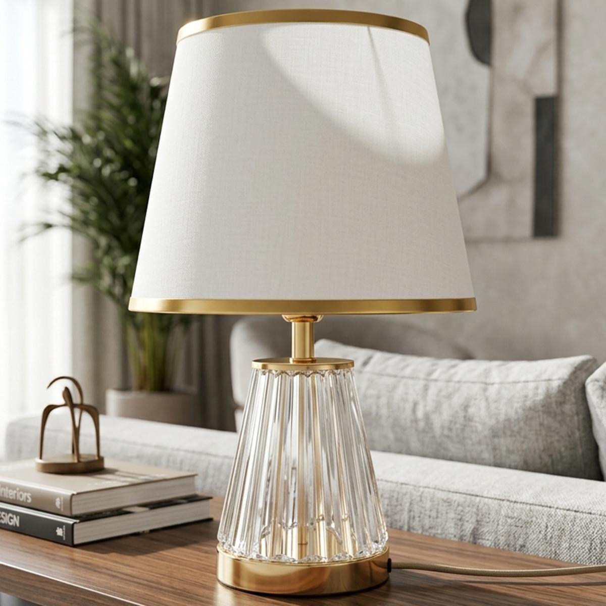 Metal Base Table Lamp
