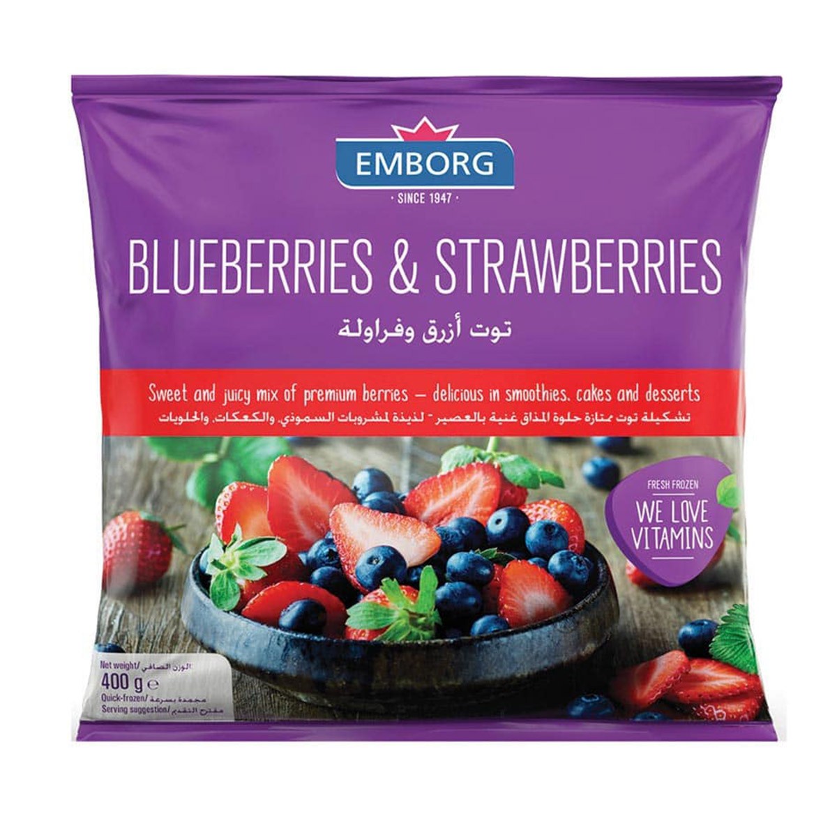 Blueberies & Strabery 400G